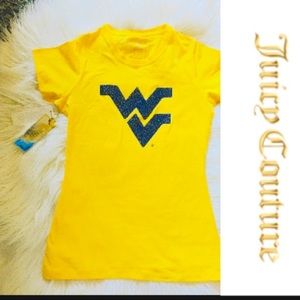 NWT W Virginia college team t-shirt Juicy Couture